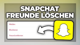 Snapchat Freunde schnell amp einfach löschen  Tutorial [upl. by Assed]