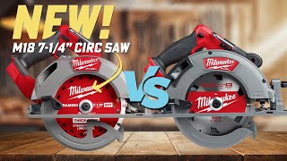 Milwaukees M18 FUEL 714quot Circular Saw Showdown  283420 vs 273220 [upl. by Uzzi185]