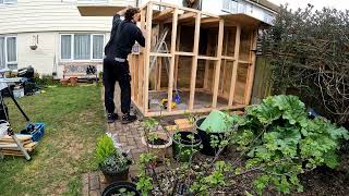 Potting shed day 3 shed gardening pottingshed [upl. by Limay]