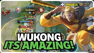 Master Wukong in Honor of Kings THE MONKEY KING IS OP [upl. by Wieren]