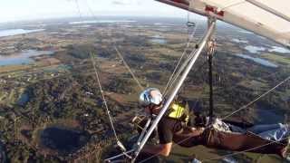 First Solo Hang Glide Flight [upl. by Jasisa579]