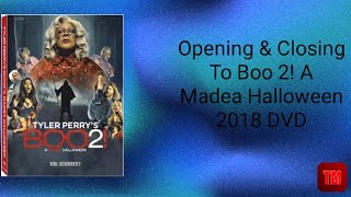 Opening amp Closing To Boo 2 A Madea Halloween 2018 DVD [upl. by Oballa]