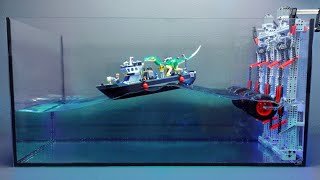 Sinking Lego Ships [upl. by Mchail]