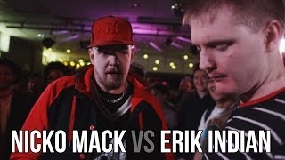 The OZone Battles Nicko Mack vs Erik Indian [upl. by Akemehs]