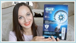 RECENZJA BRAUN ORALB PRO750 Łatwe i szybkie oczyszczanie zębów [upl. by Desberg]