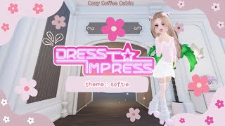 dress to impress theme  Softie [upl. by Atipul]