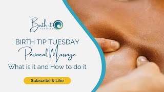 Perineal Massage What is it Why do it and How to do it [upl. by Erehs]