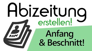 Abizeitung erstellen Der Anfang amp Beschnitte erklärt  InDesign Grundlagen [upl. by Annissa351]