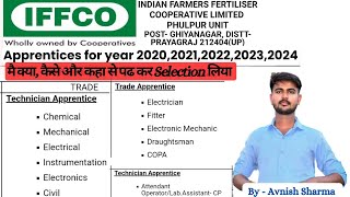 Iffco Apprentice 2024  Iffco apply online  Iffco Recruitment 2024  IFFCO Preparation [upl. by Jeavons]