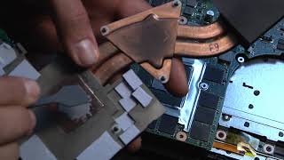 How to repaste a laptop CPU amp GPU [upl. by Eiramassenav121]