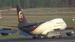 UPS Airlines MD11F B767F B7474F and B7478F landings at Cologne Bonn Airport [upl. by Grete]