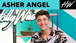 Andi Macks Asher Angel Talks Annie LeBlanc amp Shazam  Hollywire [upl. by Anasor360]