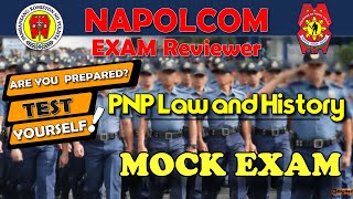 NAPOLCOM Exam Reviewer  PNP Law and History  Mock Exam napolcomreviewer [upl. by Yelsnit]