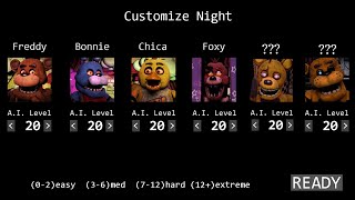 All the Jumpscares from FNaF 1 but its the FNaF movie FNaF 1 Mods [upl. by Lupita]