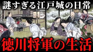 徳川将軍の生活が意外と窮屈だった件！居住空間から食事作法まで江戸城の暮らしを徹底解説 [upl. by Delbert]