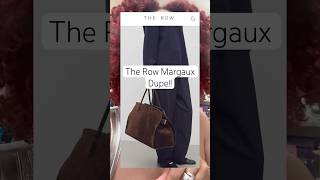 129 vs 5000 The Row Margaux Dupe [upl. by Auqenahs]