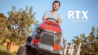 Snapper RTX Lawn Tractors with grass collection [upl. by Cown]