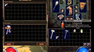 Path of Exile Vendor Recipe Cartographers Chisel [upl. by Gurolinick592]