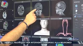 Pozzilli nuovi test per interventi chirurgici alla Neuromed [upl. by Notkcorb]