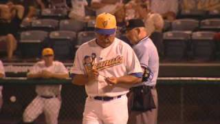 Wally Backman Explains the Double Switch to the Umpire 059 [upl. by Isman115]