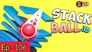 Stack ball  Gameplay ball live stream  gaming Stack ball  22 Nov 2024 Ep  106 gaming live [upl. by Colas]