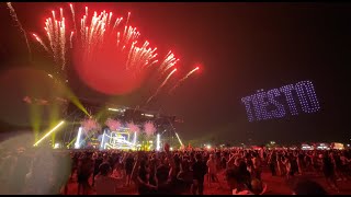 Watch Tiëstos Drone Show Intro at Veld Music Festival Toronto [upl. by Htiduj]