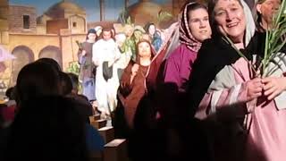 Passion Play  PALM SUNDAY  OUR LORDS ENTRANCE INTO JERUSALEM [upl. by Nnav]