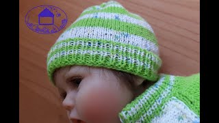 Cappellino Sportivo Baby ai ferri [upl. by Cirdes]