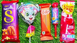 Unboxing GIANT Rainbow Lollipop Candy with Yummy Sweets Cutting Satisfying video [upl. by Lyrred]