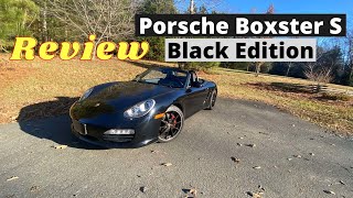 Porsche Boxster S Black Edition REVIEW [upl. by Joela]