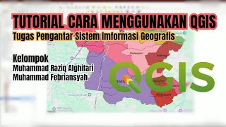 Tutorial Cara Mengunakan Aplikasi QGIS Menandai Wilayah Jalanan Dan Sungai [upl. by Tamar]