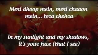 Tu Hi Rab Tu Hi Dua  Lyrics English Translation Dangerous Ishq 2012 [upl. by Fletcher223]