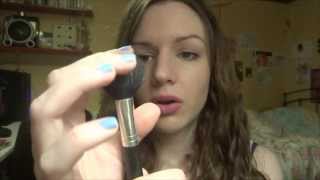 ASMR Make Up Counter Role Play  Face Brushing [upl. by Airdnazxela]