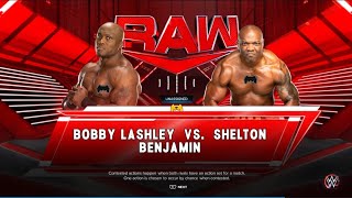 WWE Raw Episódio 9  Bobby Lashey vs Shelton Benjamin 🔥 [upl. by Alda]