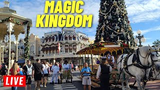 🔴 LIVE Magic Kingdom Tuesday for rides shows neal and the parade 11282023 [upl. by Nich899]