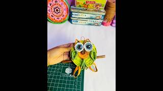 Diy showpiece  Calendar owl 🦉 shorts diy diycrafts [upl. by Eicarg]