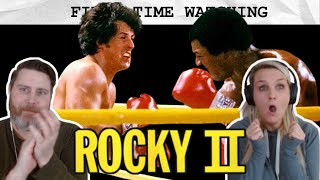 ROCKY 2 1979  her FIRST TIME WATCHING  Movie Reaction [upl. by Amri]