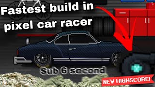 This is the new fastest car in pixel car racer [upl. by Kepner]