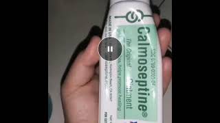 Calmoseptine cream for skin rashes Authentic [upl. by Ahsenrad]