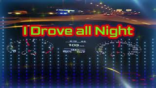 I Drove All Night Roy Orbison cover [upl. by Notsniw]