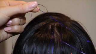 HairDazzle Hair Dazzle  How to Attach [upl. by Neehsas412]