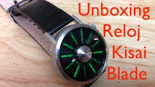 Reloj futurista Kisai Blade de Tokyoflash [upl. by Eidnil]