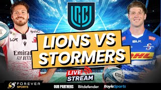 LIONS VS STORMERS LIVE  URC Live Commentary amp Watchalong [upl. by Boyce796]