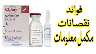 claforan injection uses in urdu  cefotaxime  Antibiotic injection  Claforan injection [upl. by Dorella479]