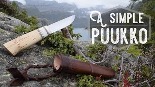 Making a simple Puukko with Saami style carvings [upl. by Enoryt791]