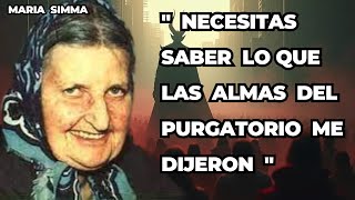 Maria Simma NECESITAS SABER LO QUE LAS ALMAS DEL PURGATÓRIO ME DIJERON [upl. by Lebar823]