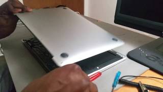 How to replace Macbook Air Early 2015 A1466 Logic Board [upl. by Dnalon]