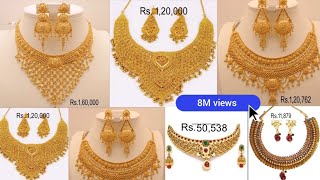 Latest Necklace Haram Design With Weight and Price  Light Weight Necklace  Master Fashion [upl. by Eema179]