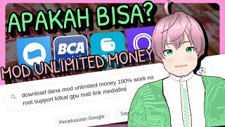 Apakah APK BANK EWALLET MOD UNLIMITED MONEY  SALDO itu memungkinkan vTuber Indonesia [upl. by Hilar]