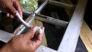 How to ReGlaze Wood Windows [upl. by Anavlis]